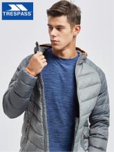 Trespass 趣越 Rusler 男士轻薄保暖连帽羽绒服 3色