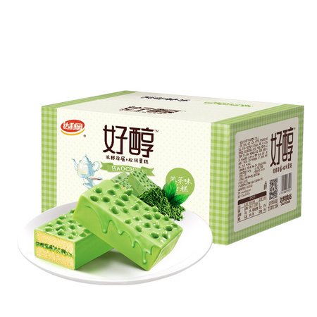 达利园 好醇蛋糕抹茶味 750g *6件
