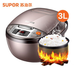 苏泊尔 CFXB30FC829-60 蜂窝内胆 上盖微压 多功能 电饭煲 3L