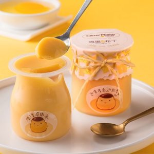 巧妈妈&米其林大师制作 牛奶鸡蛋布丁 120g*30杯 69.75元包邮