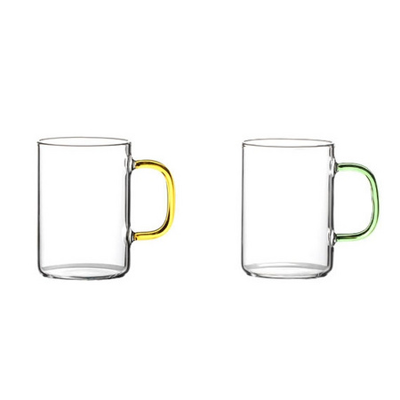 朴原良品 耐热玻璃水杯 300ml*2只