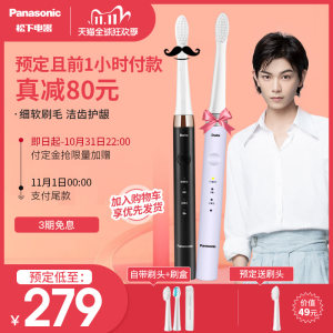 日本 Panasonic 松下 智能充电声波震动电动牙刷