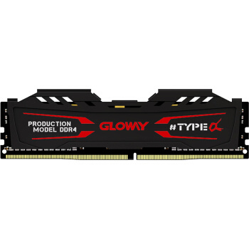 GLOWAY 光威 TYPE-α系列 石墨灰 DDR4 2666MHz 台式机内存 16GB