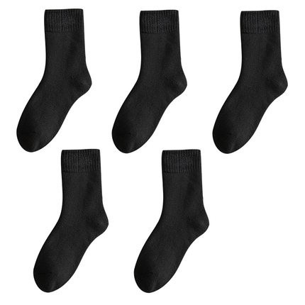 浮仕流 FSL2020046 男女款秋冬中筒袜子