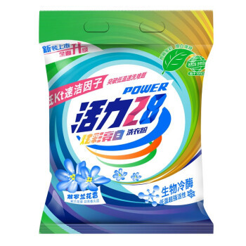 京东PLUS会员：活力28 炫彩亮白洗衣粉 2.16kg *3件
