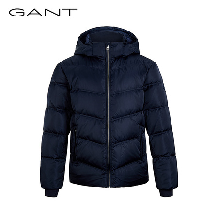 双11预售：GANT 甘特 18F7001542 男士短款连帽羽绒服