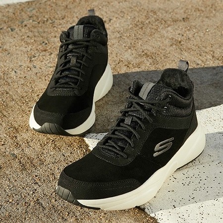双11预售：SKECHERS 斯凯奇 Meridian 666064 男士户外雪地靴
