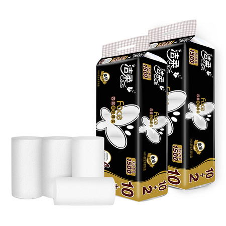 88VIP：C&S 洁柔 Face系列 卷纸 4层*125克*24卷 *3件