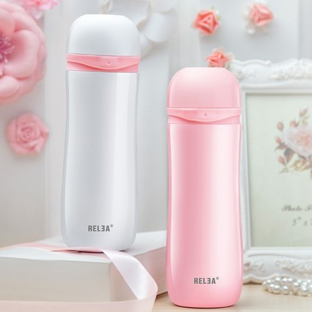 聚划算百亿补贴：Relea 物生物 不锈钢保温杯 460ml