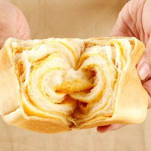 达利园旗下 美焙辰 芝士夹心手撕面包 90g*6枚 19.9元包邮