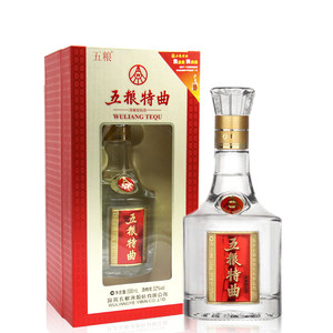 五粮液股份公司 五粮特曲 52度浓香型白酒礼盒装 500ml