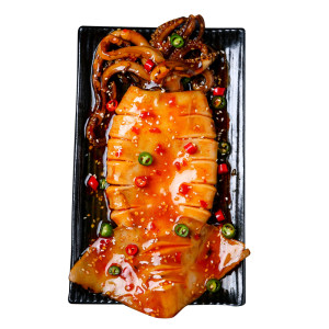 买1送1 威味海道 即食香辣大鱿鱼 400g 43元双11预售到手价