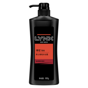 京东PLUS会员： LYNX 凌仕 男士醒体沐浴露 600ml *4件