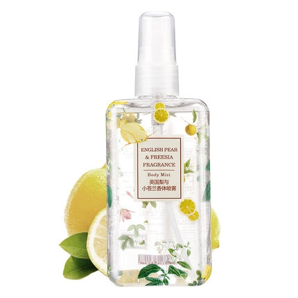 百亿补贴：名创优品 香体喷雾 英国梨与小苍兰/活力橙花 100mL