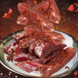 六味斋 麻辣牛肉干 3袋240g