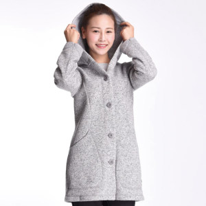 地球科学家 Polartec Thermal Pro 中长款 女高保暖厚抓绒衣 339元抢先价