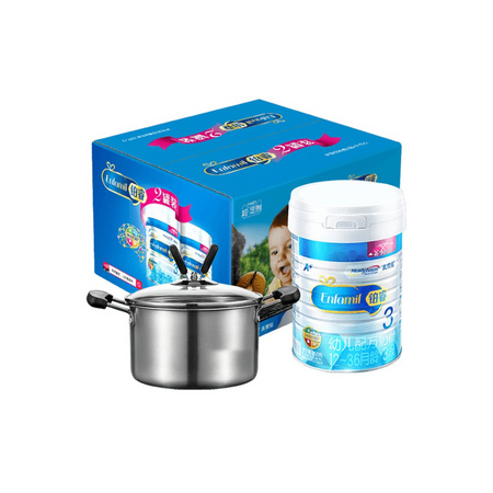 88VIP：MeadJohnson Nutrition 美赞臣 铂睿 婴幼儿奶粉 3段 850g*2罐 礼盒装