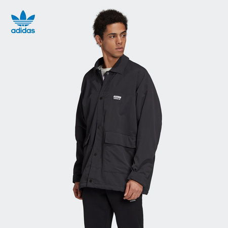 adidas 阿迪达斯 三叶草 FS COAT L JKT 男款运动外套