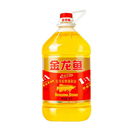 金龙鱼 食用调和油 4L/桶