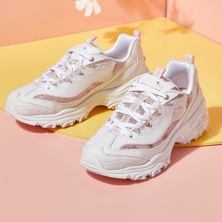 百亿补贴： SKECHERS 斯凯奇 D‘lite 88888396 女子运动鞋