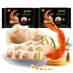思念 金牌虾至臻虾皇水饺 一只饺子一只虾 480g*2袋 69.9元包冷链