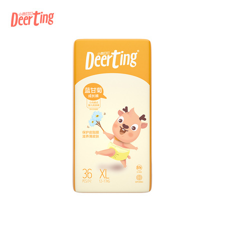 Deerting 小鹿叮叮 蓝甘菊婴儿拉拉裤 XL36