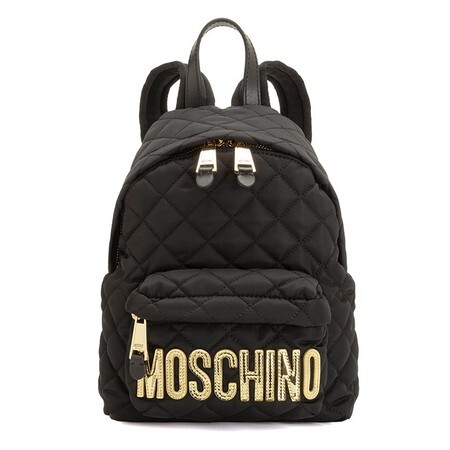 88VIP：MOSCHINO 莫斯奇诺 76088201 女士尼龙双肩背包 中号
