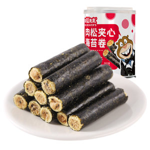 海狸先生 肉松海苔卷 100g/罐