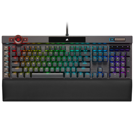 USCORSAIR 美商海盗船 K100 RGB 机械键盘 OPX光轴