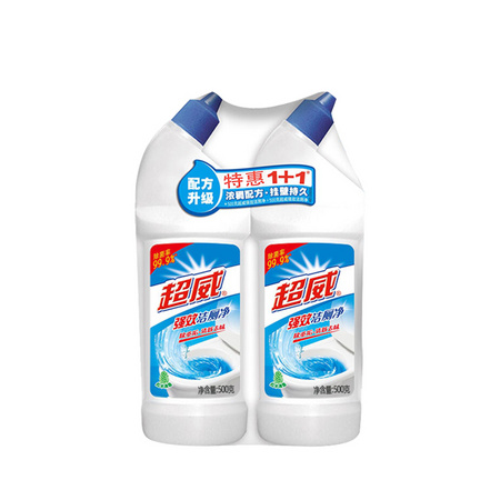SUPERB 超威 强效洁厕净 500g*2瓶 *2件