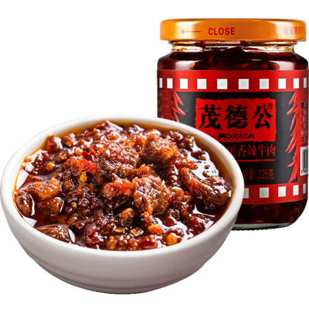 茂德 公牛肉 香辣椒酱 225g *3件
