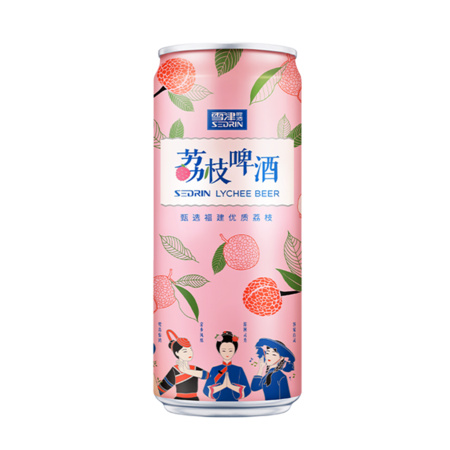 Sedrin 雪津 荔枝果味啤酒 310ml*12听