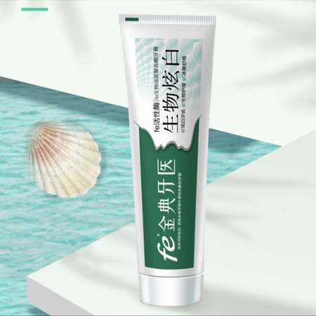 fe 金典牙医 生物炫白牙膏 100g