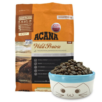 京东PLUS会员：ACANA 爱肯拿 农场盛宴 无谷鸡肉猫粮 5.4kg