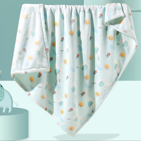 goodbaby 好孩子 绿色 婴儿毛毯 120*100cm