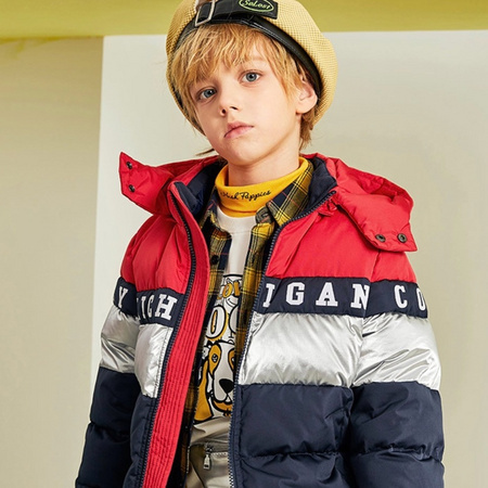 Hush Puppies 暇步士 童装男童羽绒服