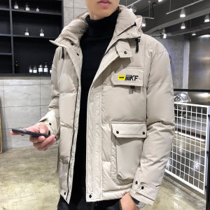 AJMJ 百分之90白鸭绒！男士外套羽绒服 169元包邮