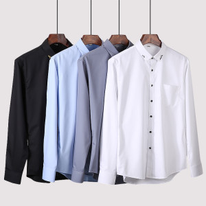 雅鹿 Y7031918601 抗皱免烫 男士商务衬衫 32元包邮