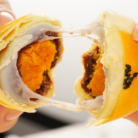 轩妈 蛋黄酥 红豆味 6枚