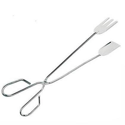磬轩 不锈钢烧烤木炭夹子 25cm