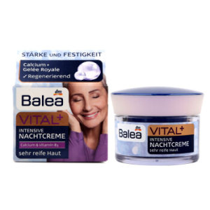 Balea 芭乐雅 VITAL + 提拉紧致抗皱晚霜 50ml *5件