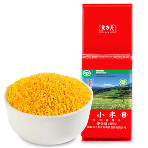 东方亮 山西特产黄小米 490g*5包