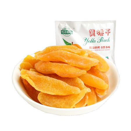 88VIP：雪海梅乡 水果干 黄桃干 320g *3件