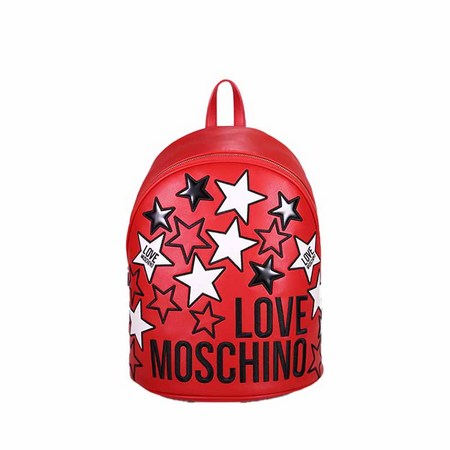 88VIP：LOVE MOSCHINO 爱莫斯奇诺 JC4086 满星刺绣logo背包