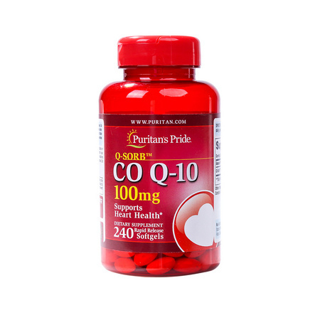 Puritan's Pride 普丽普莱 辅酶Q10软胶囊 100mg*240粒/瓶 *2件