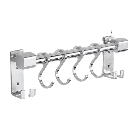 申梵 免打孔太空铝厨房挂钩 30cm