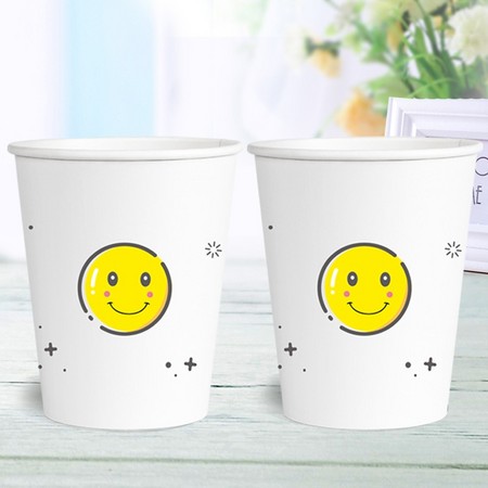 心若有情 一次性笑脸纸杯 100只