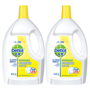 滴露 柠檬味 衣服除菌液 3L*2瓶