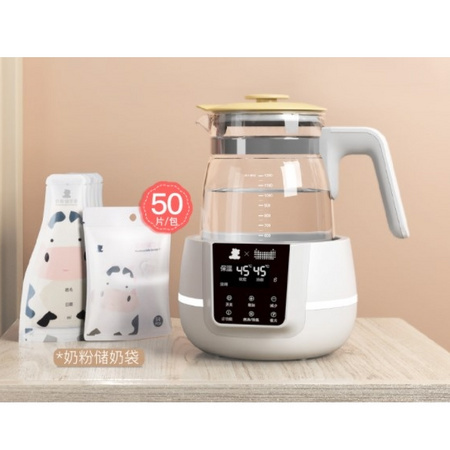 双11预售：小白熊 HL-5007 智能恒温调奶器 1.2L+奶粉袋50片