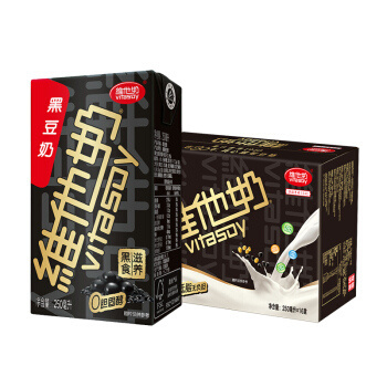 88VIP：Vitasoy 维他奶 黑豆奶 250ml*16盒 *5件